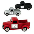 Metal Pick Up Truck Clock